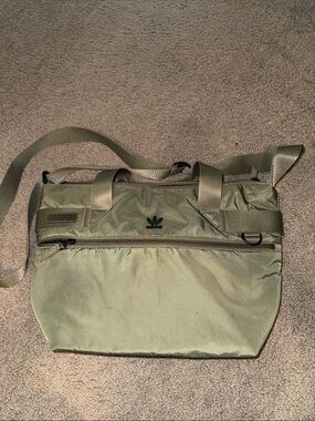 adidas Olive Green Messenger Crossbody Bag